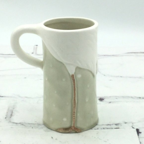 FITZ and FLOYD Mug Cup "The Stork Club" Ceramic 3D Figural MUG Vintage - Picture 3 of 5